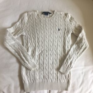 Ralph Lauren Cable Knit Cotton Sweater - Women’s M